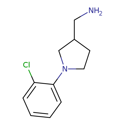 [1-(2-chlorophenyl)pyrrolidin-3-yl]methanamine