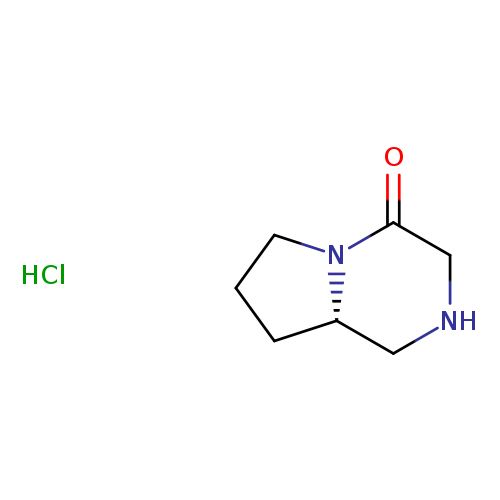 Pyrrolo[1,​2-​a]​pyrazin-​4(1H)​-​one, hexahydro-​, hydrochloride (1:1)​, (8aS)​-