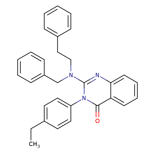 2-[benzyl(2-phenylethyl)amino]-3-(4-ethylphenyl)-3,4-dihydroquinazolin-4-one