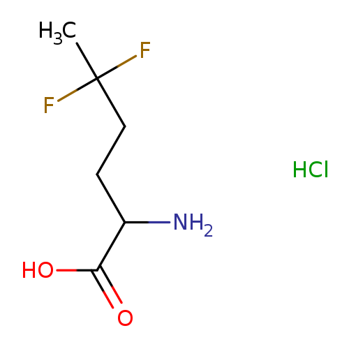 2-amino-5,5-difluorohexanoicacidhydrochloride