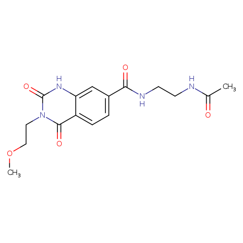 N-(2-{[3-(2-methoxyethyl)-2,4-dioxo-1,2,3,4-tetrahydroquinazolin-7-yl]formamido}ethyl)acetamide