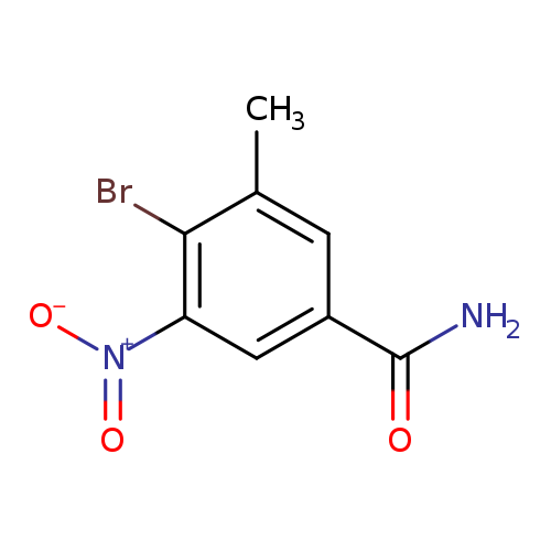 4-Bromo-3-methyl-5-nitrobenzamide