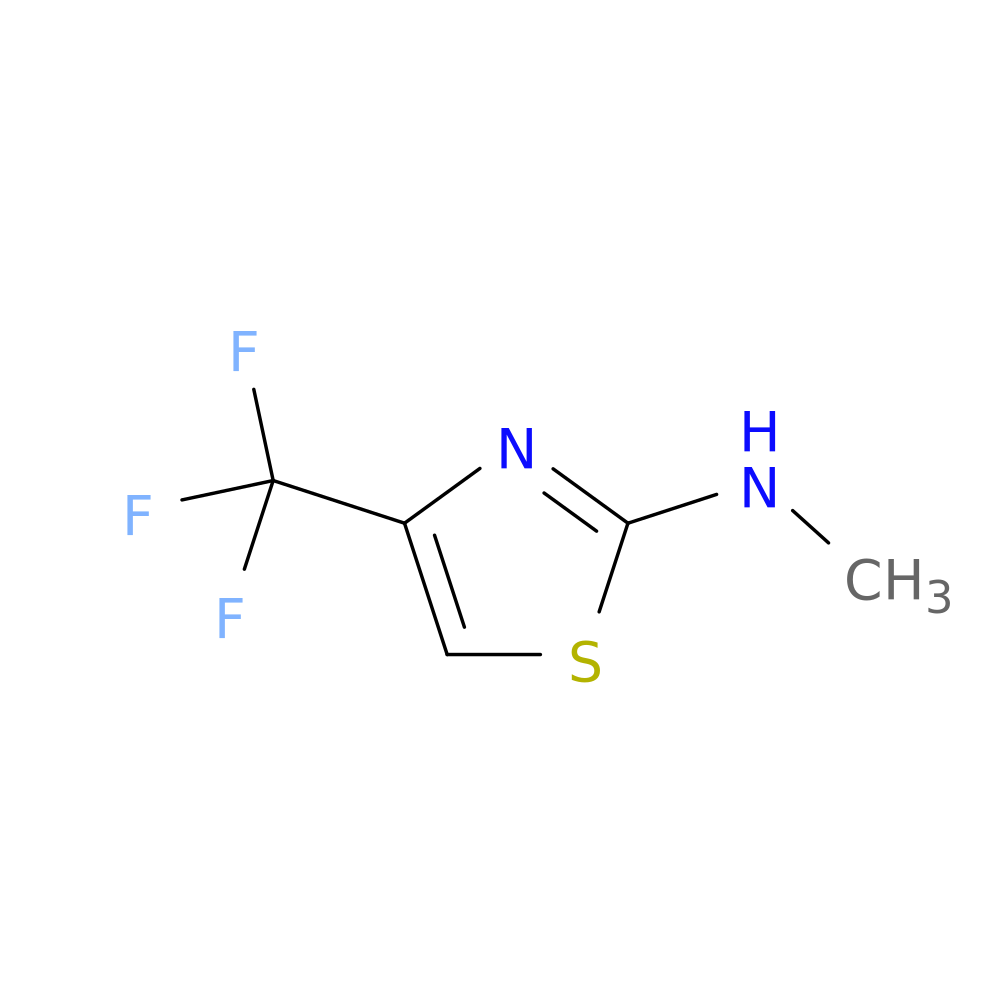 N-methyl-4-(trifluoromethyl)-1,3-thiazol-2-amine