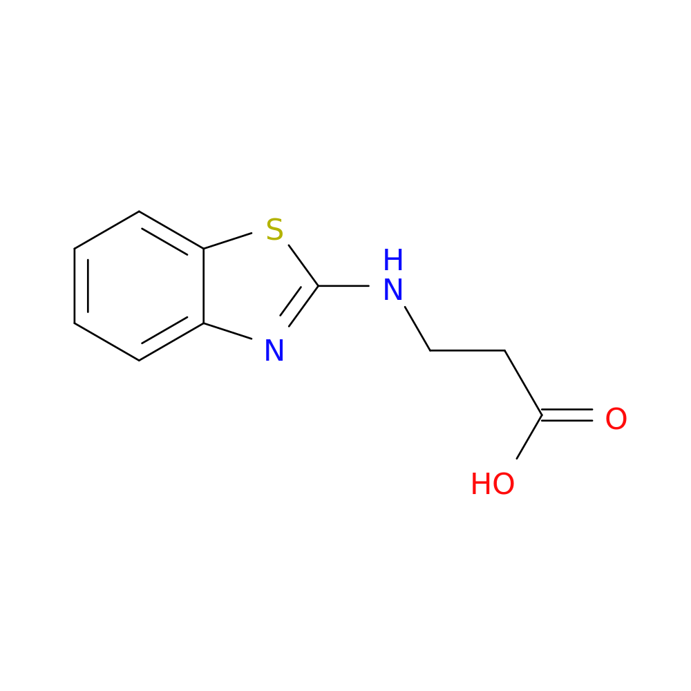 3-(Benzo[d]thiazol-2-ylamino)propanoic acid