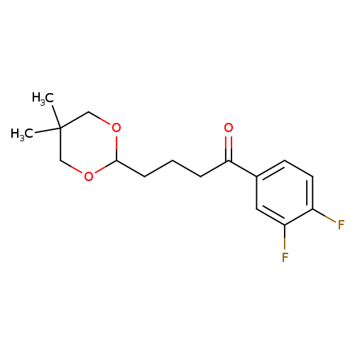 3',4'-Difluoro-4-(5,5-dimethyl-1,3-dioxan-2-yl)butyrophenone
