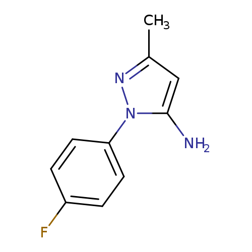 1-(4-Fluorophenyl)-3-methyl-1H-pyrazol-5-amine