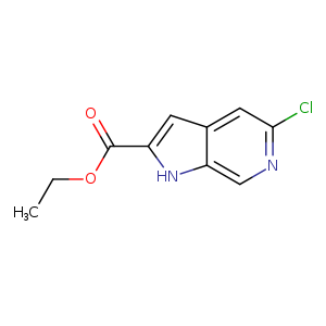 Ethyl 5-chloro-1H-pyrrolo[2,3-c]pyridine-2-carboxylate