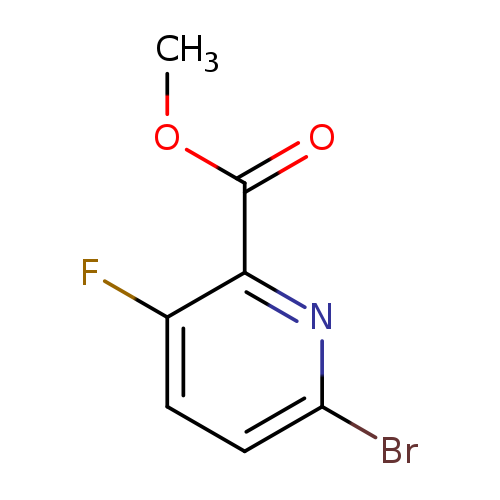 2-Pyridinecarboxylic acid, 6-bromo-3-fluoro-, methyl ester