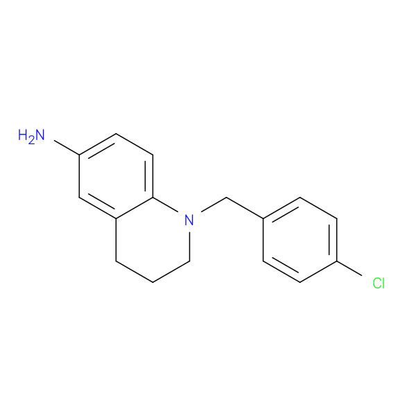 1-[(4-chlorophenyl)methyl]-1,2,3,4-tetrahydroquinolin-6-amine