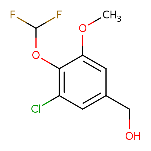 [3-chloro-4-(difluoromethoxy)-5-methoxyphenyl]methanol