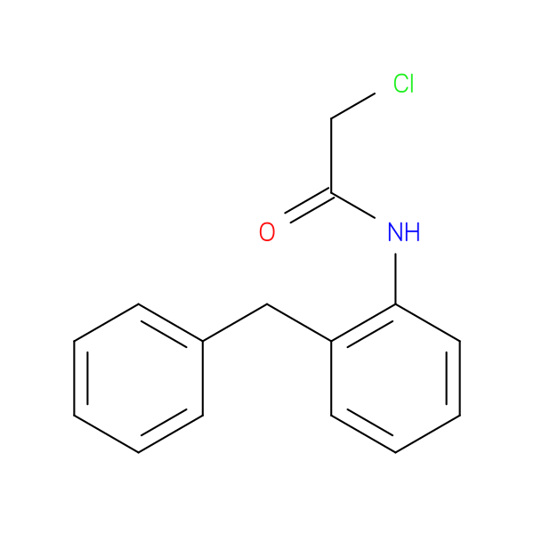 2-Chloro-N-[2-(phenylmethyl)phenyl]acetamide