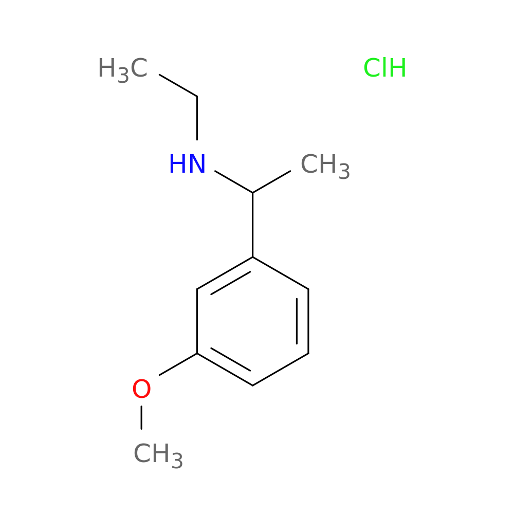 N-Ethyl-n-[1-(3-methoxyphenyl)ethyl]amine hydrochloride