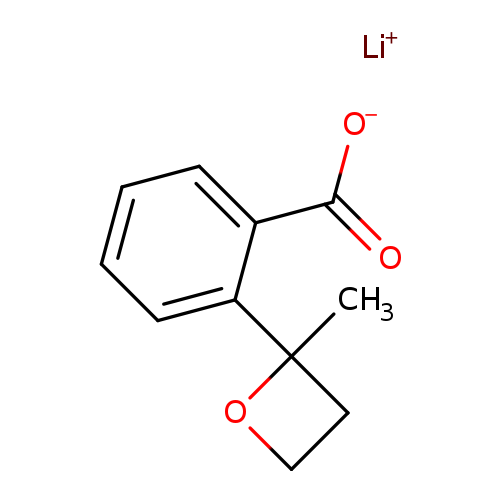 lithium(1+) ion 2-(2-methyloxetan-2-yl)benzoate
