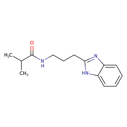 N-[3-(1H-1,3-benzodiazol-2-yl)propyl]-2-methylpropanamide