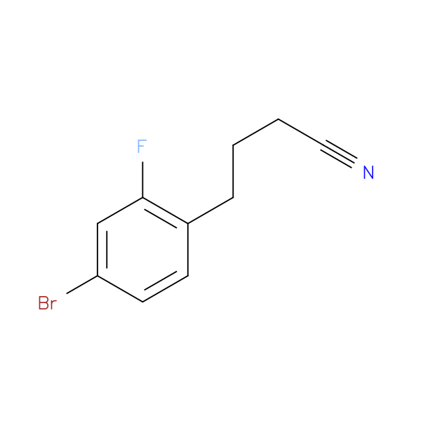 4-(4-Bromo-2-fluorophenyl)butanenitrile