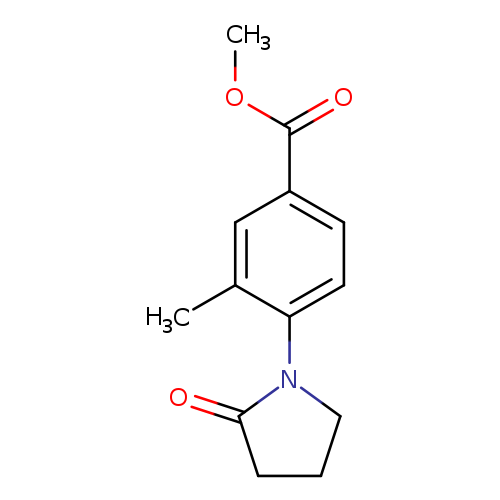 Methyl 3-methyl-4-(2-oxopyrrolidin-1-yl)benzoate