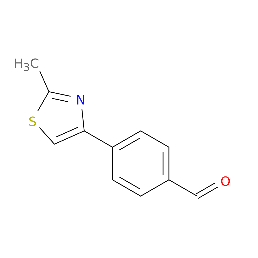 4-(2-Methyl-1,3-thiazol-4-yl)benzaldehyde