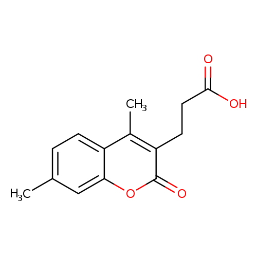 3-(4,7-dimethyl-2-oxo-2H-chromen-3-yl)propanoic acid
