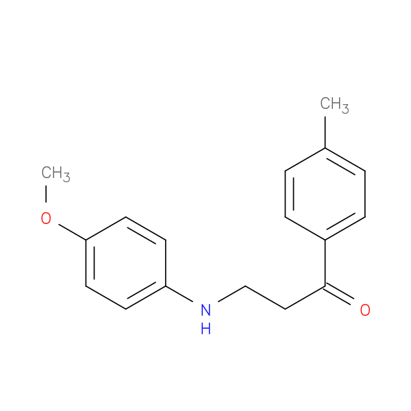 3-((4-Methoxyphenyl)amino)-1-(p-tolyl)propan-1-one