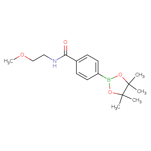 4-(2-Methoxyethylaminocarbonyl)benzeneboronic acid pinacol ester
