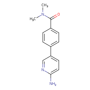 4-(6-Aminopyridin-3-yl)-N,N-dimethylbenzamide