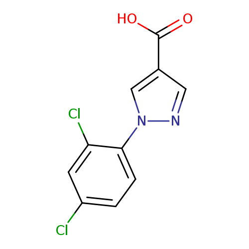 1-(2,4-dichlorophenyl)-1H-pyrazole-4-carboxylic acid