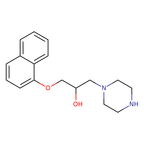 1-(Naphthalen-1-yloxy)-3-piperazin-1-yl-propan-2-ol dihydrochloride