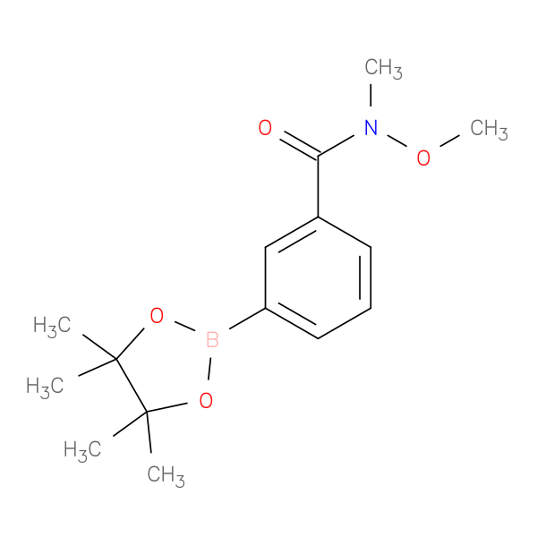 3-(N,O-Dimethylhydroxylaminocarbonyl)phenylboronic acid, pinacol ester