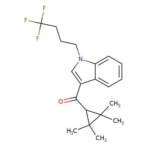 (2,2,3,3-tetramethylcyclopropyl)[1-(4,4,4-trifluorobutyl)-1H-indol-3-yl]-methanone