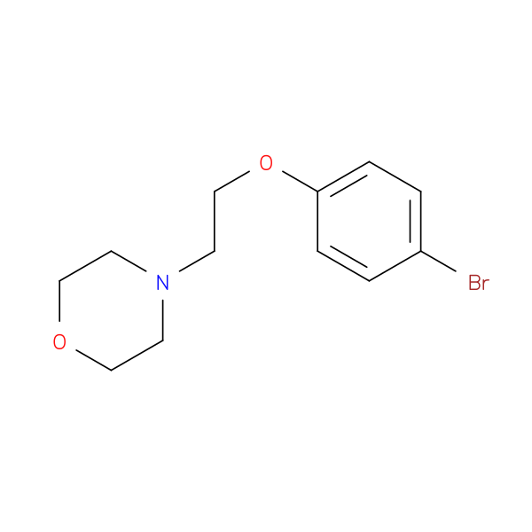 4-[2-(4-Bromophenoxy)ethyl]morpholine