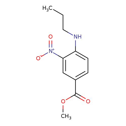 Methyl 3-nitro-4-(propylamino)benzoate