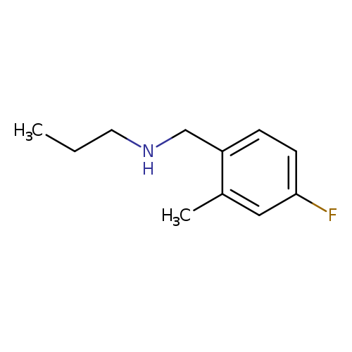 [(4-fluoro-2-methylphenyl)methyl](propyl)amine
