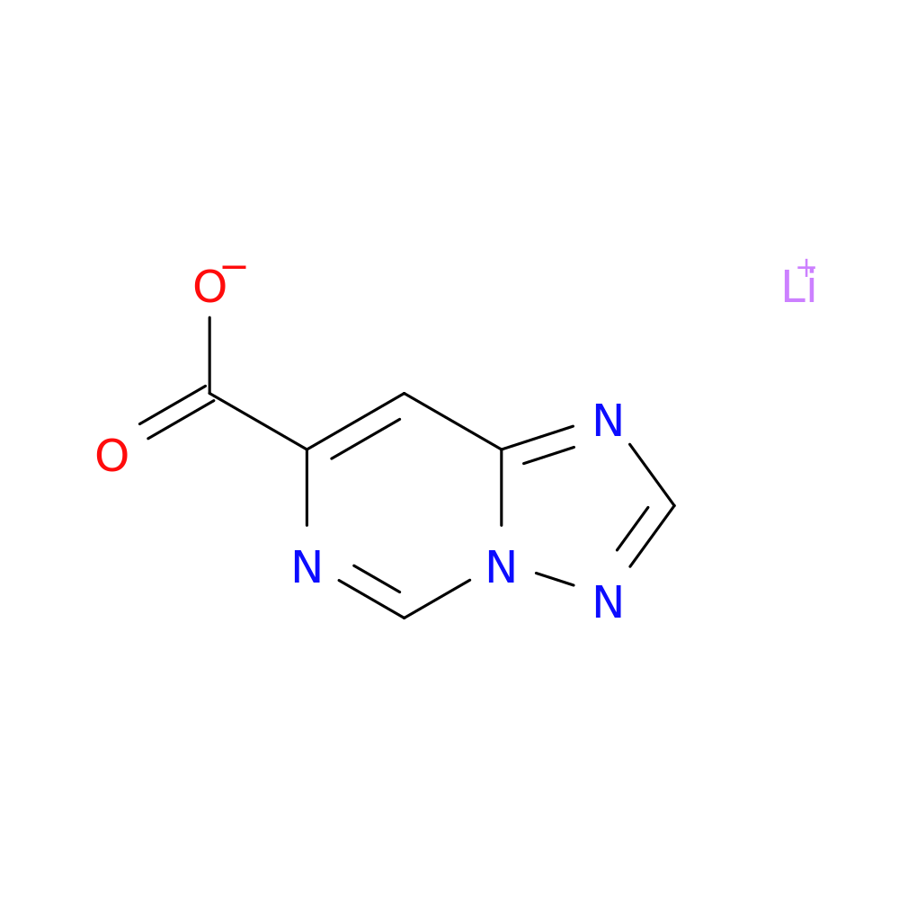 lithium(1+) [1,2,4]triazolo[1,5-c]pyrimidine-7-carboxylate