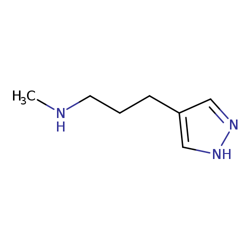 N-Methyl-3-(1h-pyrazol-4-yl)propan-1-amine