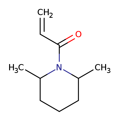 1-(2,6-dimethylpiperidin-1-yl)prop-2-en-1-one