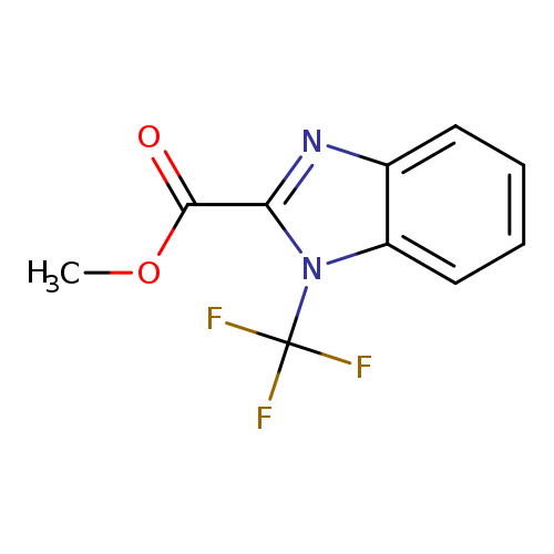 methyl 1-(trifluoromethyl)-1H-1,3-benzodiazole-2-carboxylate