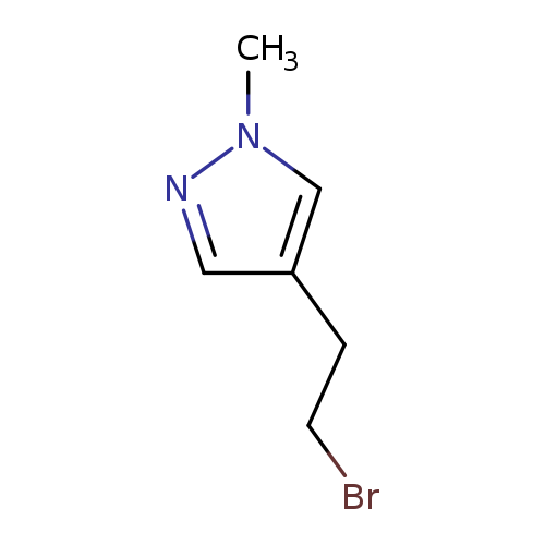 4-(2-Bromoethyl)-1-methyl-1h-pyrazole