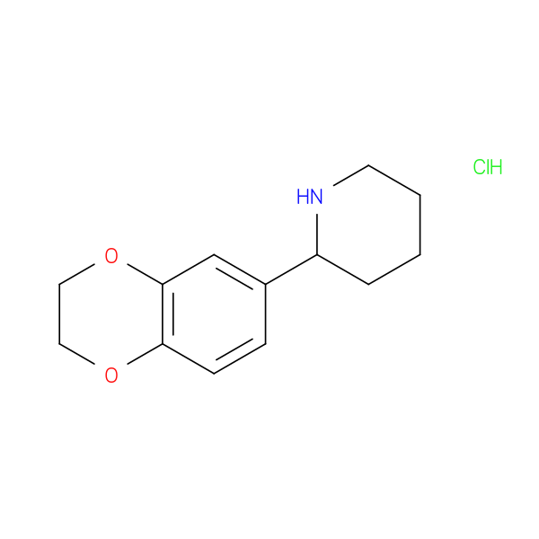 2-(2,3-Dihydrobenzo[b][1,4]dioxin-6-yl)piperidine hydrochloride