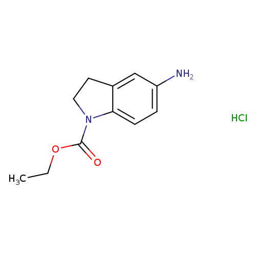Ethyl 5-amino-2,3-dihydro-1h-indole-1-carboxylate hydrochloride