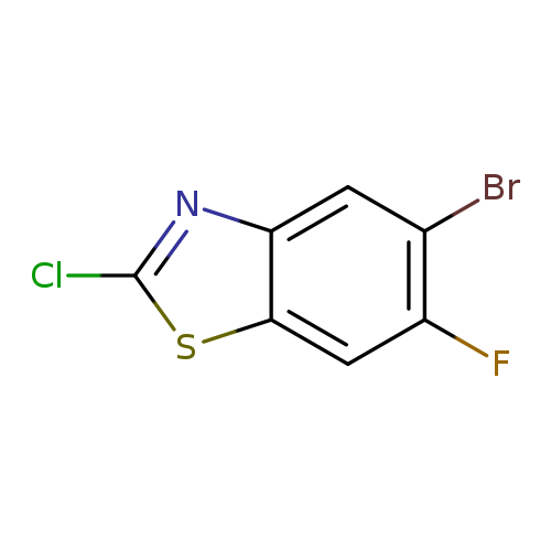 5-Bromo-2-chloro-6-fluorobenzo[d]thiazole