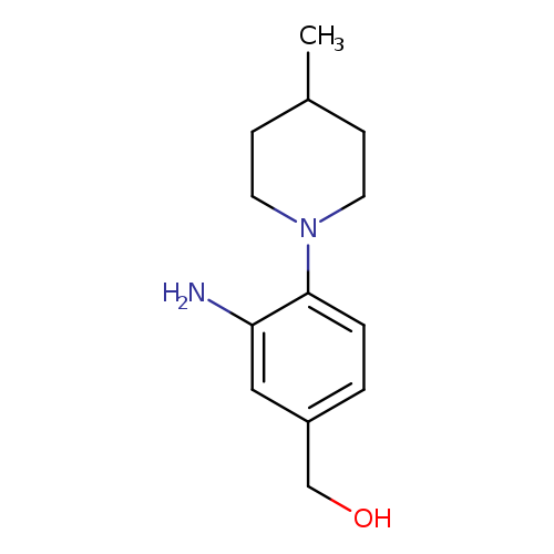 Benzenemethanol, 3-amino-4-(4-methyl-1-piperidinyl)-
