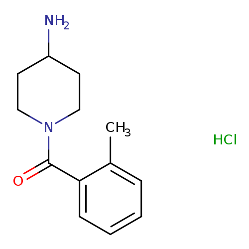 1-(2-methylbenzoyl)piperidin-4-aminehydrochloride