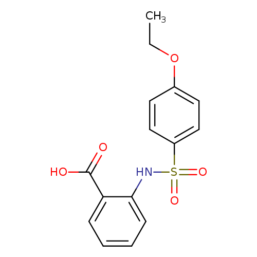 2-(4-ethoxybenzenesulfonamido)benzoic acid