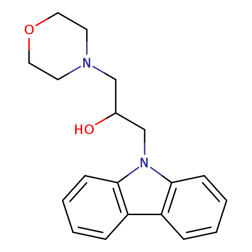 1-Carbazol-9-yl-3-morpholin-4-yl-propan-2-ol