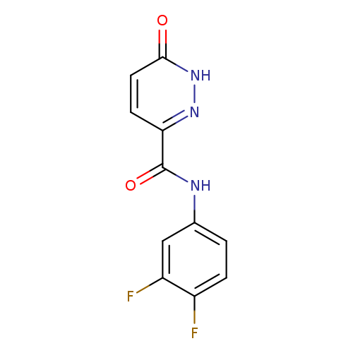 N-(3,4-difluorophenyl)-6-oxo-1,6-dihydropyridazine-3-carboxamide