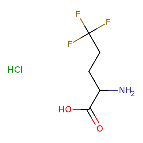 2-amino-5,5,5-trifluoropentanoic acid hydrochloride