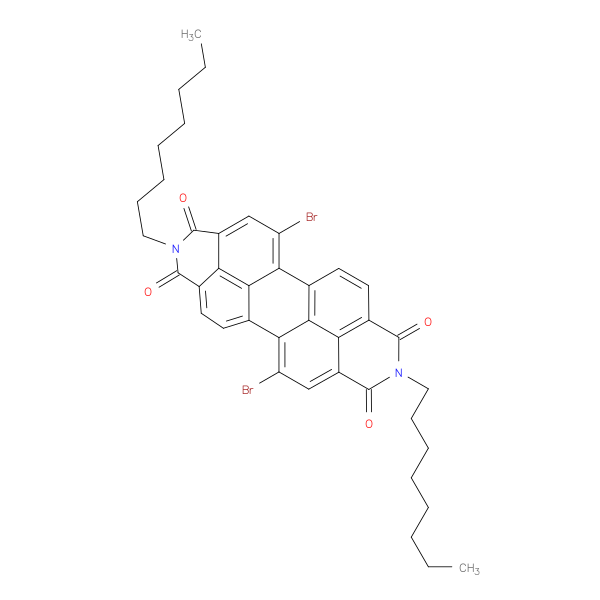 5,12-Dibromo-2,9-dioctylanthra[2,1,9-def:6,5,10-d'e'f']diisoquinoline-1,3,8,10(2H,9H)-tetraone