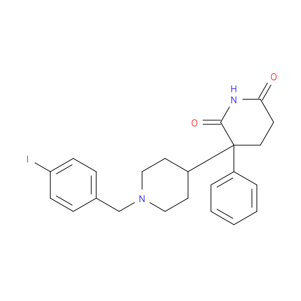 1'-(4-Iodobenzyl)-3-phenyl-[3,4'-bipiperidine]-2,6-dione