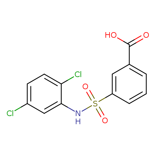 3-[(2,5-dichlorophenyl)sulfamoyl]benzoic acid