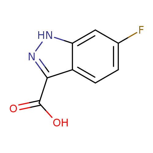 1H-Indazole-3-carboxylic acid, 6-fluoro-